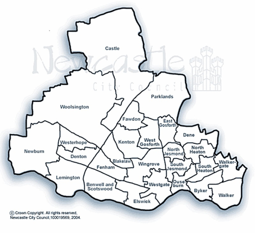 Newcastle - MAP of the City and electoral wards (2).jpg